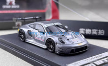 Load image into Gallery viewer, SR 1:64 Silver 911 GT3 R Racing Sports Model Diecast Metal Car New Collection
