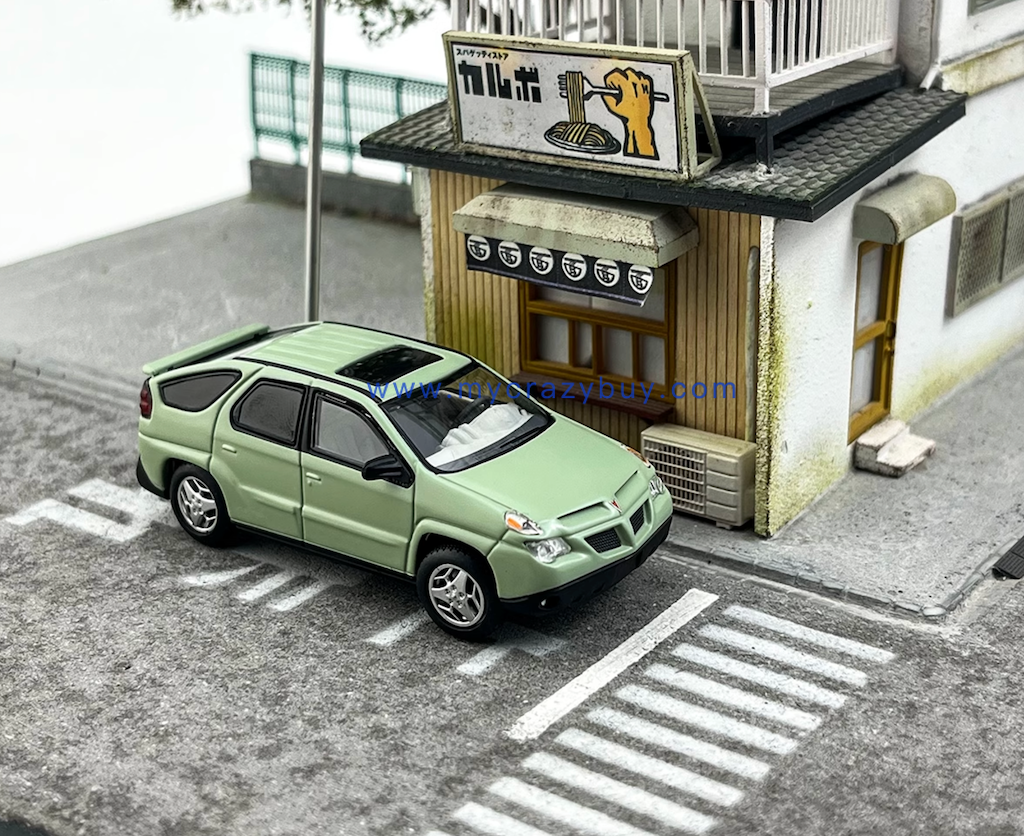 GOC 1:64 HEC Pantiac Aztek SUV Sports Model Diecast Metal Car New Collection