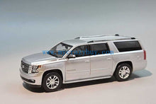 Load image into Gallery viewer, GOC 1:64 Silver 2015 Suburban Full Sized SUV Model Diecast Metal Car New Collection
