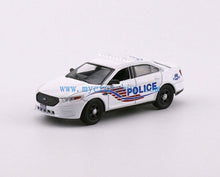 Load image into Gallery viewer, 1:64 596Model Taurus Washington Police Interceptor Model Diecast Metal Car New Collection
