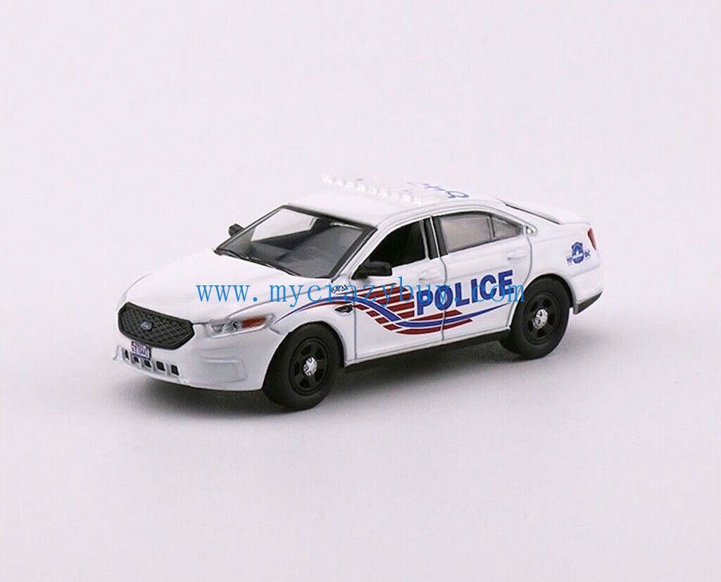 1:64 596Model Taurus Washington Police Interceptor Model Diecast Metal Car New Collection