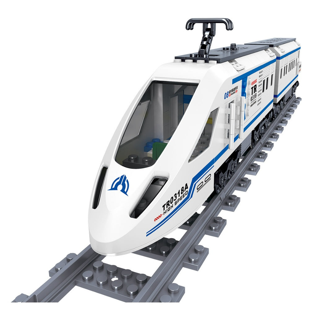 361PCS MOC City Railway Train Track Figure Model Toy Building Block B –  mycrazybuy store