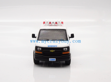 Load image into Gallery viewer, 1:64 NYPD Sheriff Police Express 3500 Van Sports Model Diecast Metal Car New
