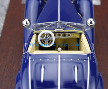Load image into Gallery viewer, Liberty 1:64 Blue 500K Vintage Convertible Sports Model Diecast Metal Car New Collection
