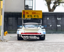 Load image into Gallery viewer, SW 1:64 White 911 RWB 993 Dragon Classic Sports Model Diecast Metal Car New Collection
