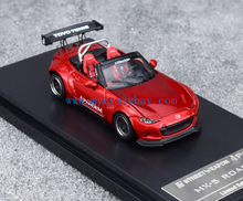 Load image into Gallery viewer, SW 1:64 JDM Red Miata MX5 Pandem Convertible Sport Model Diecast Metal Car New Collection
