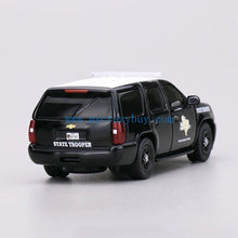 Load image into Gallery viewer, 1:64 596 Tahoe Texas Highway Patrol Police Trooper Model Diecast Metal Car New Collection

