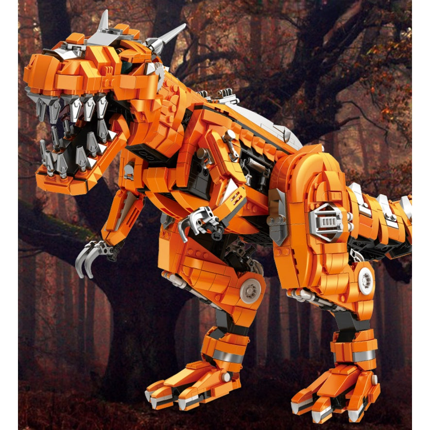 2065PCS MOC Tyrannosaurus Rex Mechanical Dinosaurs Model Toy Building Block Brick Gift Kids Compatible Lego