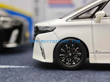 Load image into Gallery viewer, Masdi 1:64 White 2023 Alphard Mini Van MPV Sports Model Diecast Metal Car New Collection
