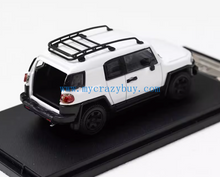 Load image into Gallery viewer, SH 1:64 White FJ Cruiser Off Road SUV Sports Model Diecast Metal Car New Collection
