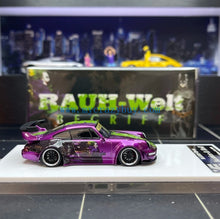 Load image into Gallery viewer, XKE 1:64 Purple 911 RWB 993 Classic Sports Model Diecast Metal Car New Collection
