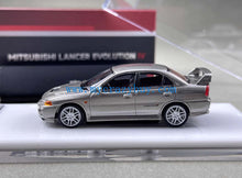 Load image into Gallery viewer, MH 1:64 Silver Lancer Evolution EVO IV 4 Sports Model Diecast Metal Car New Collection
