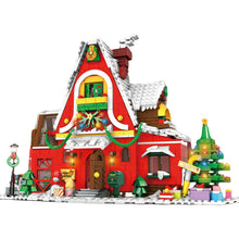 Load image into Gallery viewer, 1301PCS MOC Christmas Post Office Tree House Model Toy Buliding Block Brick Gift Kids Compatible Lego
