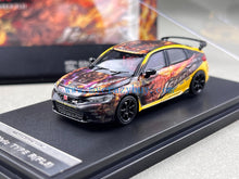 Load image into Gallery viewer, MH 1:64 JDM JS Racing Civic Type R FL5 Sports Model Diecast Metal Car New Collection
