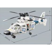 Load image into Gallery viewer, 745PCS MOC City SWAT Police Helicopter Figure Model Toy Building Block Brick Gift Kids DIY
