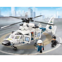 Load image into Gallery viewer, 745PCS MOC City SWAT Police Helicopter Figure Model Toy Building Block Brick Gift Kids DIY
