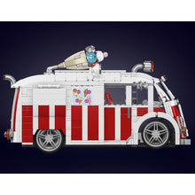 Load image into Gallery viewer, 1078PCS MOC City Ice Cream Truck Van Vending Car Model Toy Buiding Block Brick Gift Kids DIY Compatible Lego
