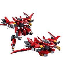 Load image into Gallery viewer, 1001PCS MOC Hurricane Mecha Warrior Figure Transformer Model Toy Building Block Brick Gift Kids DIY Compatible Lego
