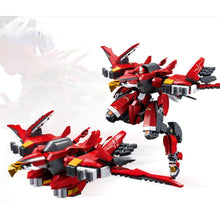 Load image into Gallery viewer, 1001PCS MOC Hurricane Mecha Warrior Figure Transformer Model Toy Building Block Brick Gift Kids DIY Compatible Lego
