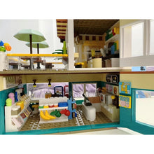 Load image into Gallery viewer, 1156PCS MOC City Street Cute Bear Convenience Store Shop Minimart Figure Model Toy Building Block Brick Gift Kids DIY Compatible Lego
