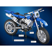 Load image into Gallery viewer, 474PCS MOC Technic Speed KTM Dirt Motor Bike Motorcycle Model Toy Building Block Brick Gift Kids DIY Set New 1:6 Compatible Lego
