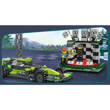 Load image into Gallery viewer, 436PCS MOC City F1 Racing Car Figure Scene Model Toy Building Block Brick Gift Kids DIY Set New Compatible Lego

