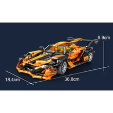Load image into Gallery viewer, 1237PCS MOC Technic Speed Super Racing Sports Car Model Toy Building Brick Block Gift Kids DIY Set New 1:14 Compatible Lego
