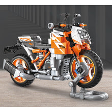Load image into Gallery viewer, 266PCS MOC Technic Speed KTM Motor Bike Motorcycle Model Toy Building Block Brick Gift Kids DIY Compatible Lego
