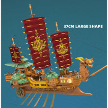 Load image into Gallery viewer, 1396PCS MOC Alcor Ship Warship Boat Model Toy Building Block Brick Gift Kids DIY Set New Display Compatible Lego
