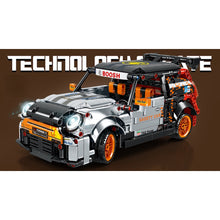 Load image into Gallery viewer, 642PCS MOC Technic Speed Pull Back Mini R56 JCW Copper Cute Racing Sports Car Model Toy Building Block Brick Gift Kids DIY Set New 1:24 Compatible Lego
