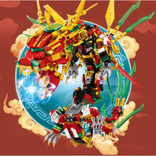 Load image into Gallery viewer, 1868PCS MOC 2in1 Ninja Red Dragon Mecha Figure Model Toy Building Block Brick Gift Kids DIY Set New Compatible Lego
