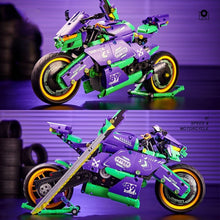 Load image into Gallery viewer, 998PCS MOC Technic Speed EVO 01 Racing Sports Motorcycle Motor Bike Model Toy Building Block Brick Gift Kids DIY Set New Compatible Lego
