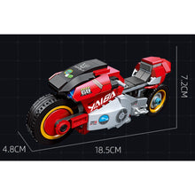 Load image into Gallery viewer, 241PCS MOC Technic Speed Comic KUSANAGI CT-3X Motorcycle Motor Bike Model Toy Building Block Brick Gift Kids DIY Set New With Stand Compatible Lego
