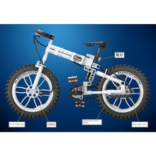 Load image into Gallery viewer, 242PCS MOC Technic Foldable Mountain Bike Bicycle Model Toy Building Block Brick Gift Kids DIY Set New 1:6 Compatible Lego

