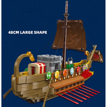 Load image into Gallery viewer, 1033PCS MOC Spartan Pirate Ship Warship Model Toy Building Block Brick Gift Kids DIY Set New Display Compatible Lego
