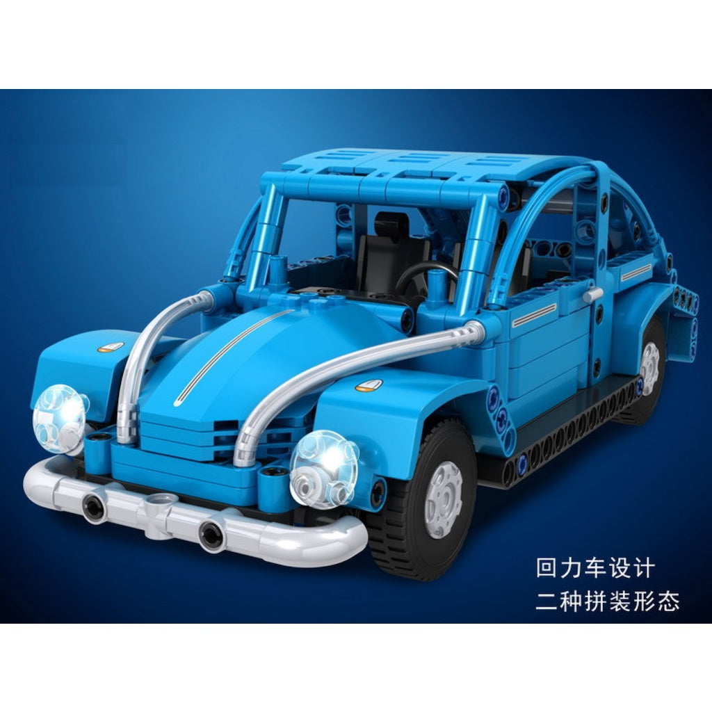 314PCS MOC 2in1 Technic Speed Vintage Classic Beetle Car Model Toy Building Block Brick Gift Kids DIY Set New Compatible Lego