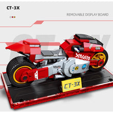 Load image into Gallery viewer, 241PCS MOC Technic Speed Comic KUSANAGI CT-3X Motorcycle Motor Bike Model Toy Building Block Brick Gift Kids DIY Set New With Stand Compatible Lego
