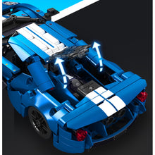 Load image into Gallery viewer, 522PCS MOC Technic Speed Blue GT22 Super Racing Sports Car Model Toy Building Block Brick Gift Kids DIY Set New 1:18 Compatible Lego
