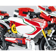 Load image into Gallery viewer, 998PCS MOC Technic Speed Agusta F3 Racing Sports Motorcycle Motor Bike Model Toy Building Block Brick Gift Kids DIY Compatible Lego
