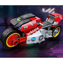 Load image into Gallery viewer, 241PCS MOC Technic Speed Comic KUSANAGI CT-3X Motorcycle Motor Bike Model Toy Building Block Brick Gift Kids DIY Set New With Stand Compatible Lego
