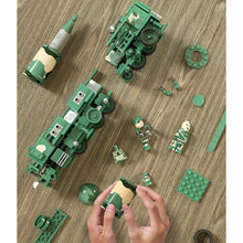 Load image into Gallery viewer, 498PCS Military WW2 DF-41 CSS-X-10 Intercontinental Missile Truck Figure Model Toy Building Block Brick Gift Kids DIY Compatible Lego
