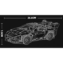 Load image into Gallery viewer, 705PCS MOC Technic Speed Poison Racing Sports Car Model Toy Building Block Brick Gift Kids DIY Set New Compatible Lego
