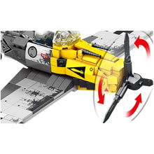 Load image into Gallery viewer, 523PCS Military WW2 BF-109 Me Air Fighter Airplane Figure Model Toy Building Block Brick Gift Kids DIY Set New Compatible Lego
