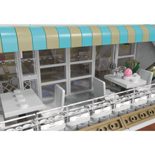 Load image into Gallery viewer, 3118PCS MOC City Street Upside Down Cafe Coffee Shop Restaurant Model Toy Building Block Brick Gift Kids DIY Compatible Lego
