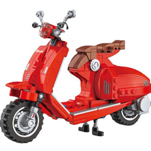 Load image into Gallery viewer, 262PCS MOC Technic Speed Vespa 946 Motor Bike Motorcycle Model Toy Building Block Brick Gift Kids DIY Compatible Lego
