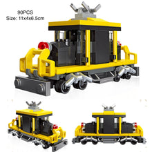 Load image into Gallery viewer, 466PCS MOC 6 Sets Mini Vintage Classic Train CO 490 Steam Lootive Model Toy Building Block Brick Gift Kids DIY Compatible Lego
