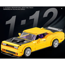 Load image into Gallery viewer, 1740PCS MOC Technic Speed Static Muscle HELLCAT Charger SRT Racing Sports Car Model Toy Building Block Brick Gift Kids DIY Set New 1:12 Compatible Lego
