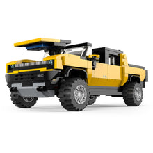 Load image into Gallery viewer, 431PCS MOC Technic Speed Orange Yellow GMC Hummer EV Pick Up Truck Car Model Toy Building Block Brick Gift Kids DIY Set New Compatible Lego
