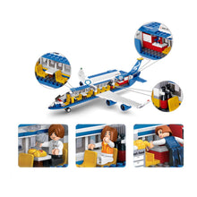 Load image into Gallery viewer, 463PCS MOC City Air Bus Aircraft Airplane Scene Figure Model Toy Building Block Brick Gift Kids DIY Compatible Lego
