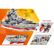 Load image into Gallery viewer, 928PCS MOC 2in1 Type 056 Corvette Mecha Figure Model Toy Building Block Brick Gift Kids DIY Set New Compatible Lego

